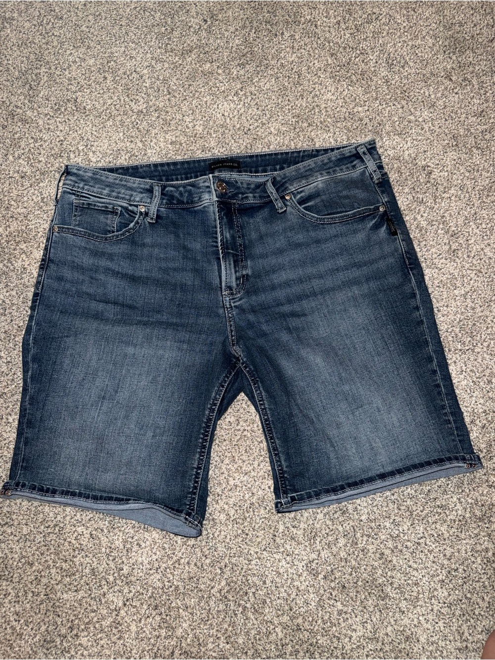 Silver Jeans Blue Women's Denim Bermuda Shorts